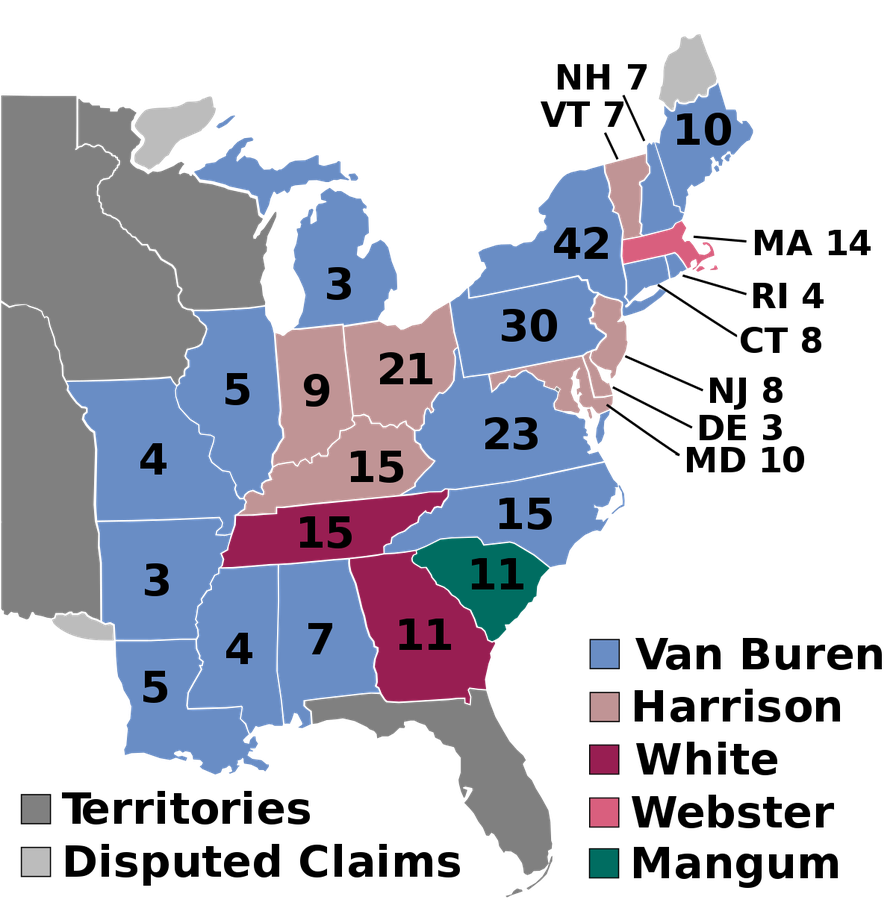 United States presidential election, 1836