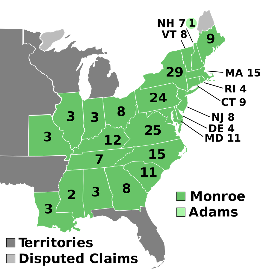 United States presidential election, 1820