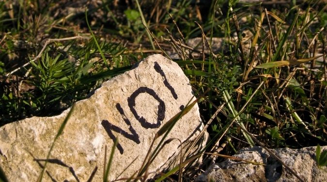 In an EU referendum, what does NO mean?