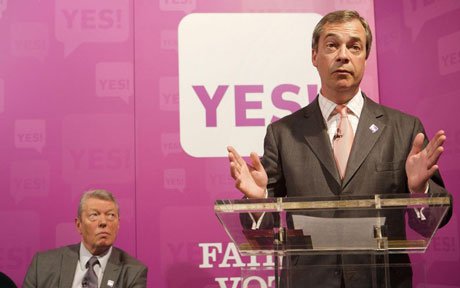 UKIP’s European elections campaign is starting to remind me of Yes to AV