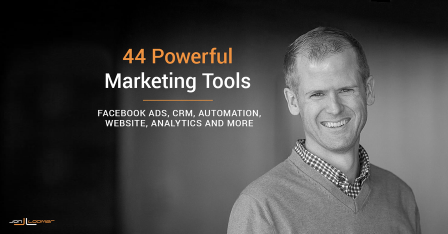 44 Powerful Marketing Tools for Facebook Ads, Websites, CRM...