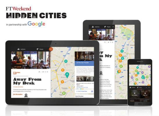 The Financial Times Partners With Google To Guide Readers Through Europe’s “Hidden Cities”