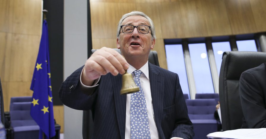 Juncker's kisses