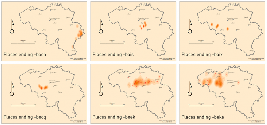 Molenbeek, Maalbeek, Schaarbeek. How many beek?